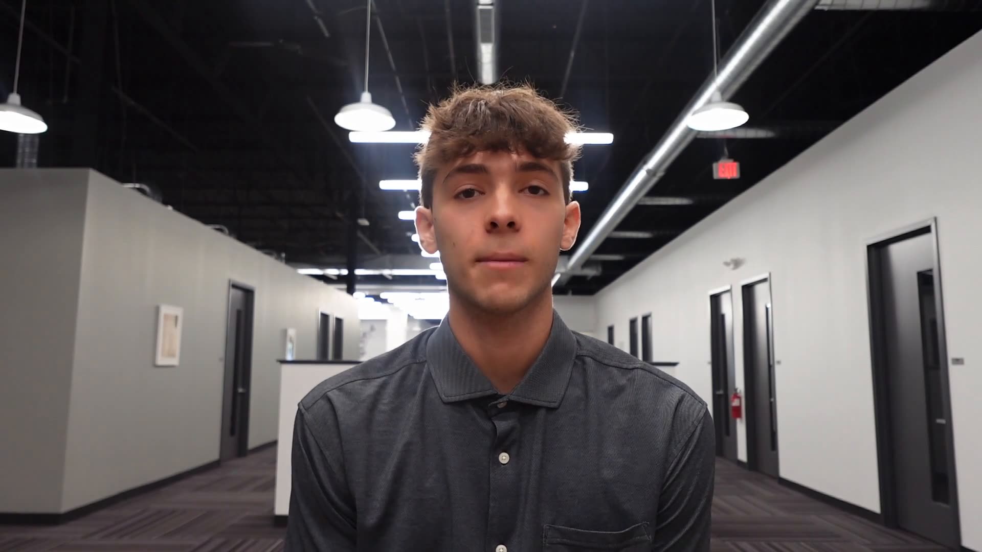 Jayden Salgado, founder of Tandem, introducing the system